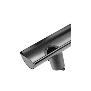 EMBOUT A TALON +NAIS 33 Ø100 ZINC GAUCHE